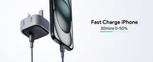 Load image into Gallery viewer, Aukey PA-C1 Comet Super Compact 30W PD GaN Wall Charger with PPS