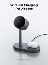 Load image into Gallery viewer, AUKEY LC-MC213 Qi2.2 MagFusion 2X 2-in-1 25W Magnetic Wireless Charging Station