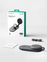 Load image into Gallery viewer, Aukey LC-MC313 MagFusion C 3-in-1 Qi2 Foldable Wireless Charging Station