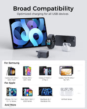 Load image into Gallery viewer, AUKEY PA-C3 Comet Mix 3 67W PD 3-Port GaN Wall Charger with PPS for Laptop & Mobile