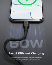 Load image into Gallery viewer, AUKEY CB-DCC67 60W Circlet CC Fast Charging Fast Data Transfer USB-C to USB-C 1m DTY Braided Cable