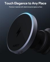 Load image into Gallery viewer, Aukey HD-MC13 MagLink Dash Magnetic 15W Wireless Charging Phone Mount