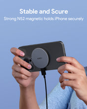 Load image into Gallery viewer, Aukey LC-MC10 MagLink Aura Magnetic Wireless Charger Qi2 15W Fast Charging