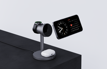 Load image into Gallery viewer, Aukey LC-MC311G MagFusion 3-in-1 G Qi2 Magnetic Fast Wireless Charging Station for Samsung
