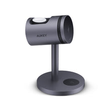 Load image into Gallery viewer, AUKEY LC-MC311A MagFusion 3-in-1 Qi2 15W Magnetic Wireless Charger MFI Certified with Active Cooling System