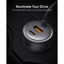 Load image into Gallery viewer, Aukey CC-P1 Pathfinder Mix 3 66W Fast Charging Car Charger