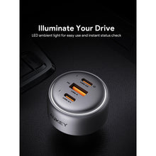 Load image into Gallery viewer, Aukey CC-P3 Pathfinder Mix 3 100W Fast Charging Car Charger