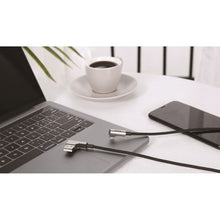 Load image into Gallery viewer, CB-BAL6 MFi Right Angle Nylon Braided Lightning Cable