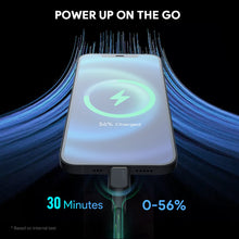 Load image into Gallery viewer, AUKEY CB-KCL1/CB-KCL2 Circlet CL Nylon Braided USB-C to Lightning Cable (1/1.8m)