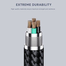 Load image into Gallery viewer, Aukey CB-MCC101/CB-MCC102 100W Nylon Braided USB C to C Cable with LCD Display (1/1.8m)