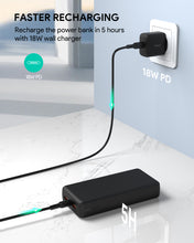 Load image into Gallery viewer, AUKEY PB-N93 Basix Plus ll 22.5W 20000mAh Ultra Slim USB C Power Bank