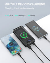 Load image into Gallery viewer, AUKEY PB-WL02i 10000MAH Magnetic Wireless Charging Power Bank