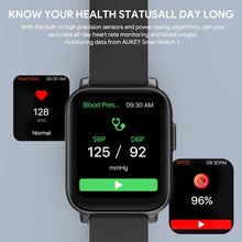 Load image into Gallery viewer, Aukey SW-1 Smartwatch Fitness Tracker with 10 Sport modes tracking & customisable watch faces