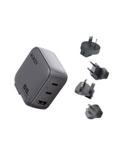 Load image into Gallery viewer, Aukey PA-B8 Nova PinS 65W GaN Wall Charger EU UK US TH Interchangeable Plugs
