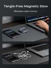 Load image into Gallery viewer, Aukey CB-DCC251 Circlet Blink 240W 1m DTY Braided USB-C to USB-C Magnetic Cable
