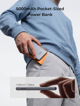 Load image into Gallery viewer, [3C | CCC Certified] Aukey PB-MS15 MagFusion Vista Qi2 5000mAh 20W Magnetic Wireless Fast Charging Power Bank
