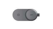 Load image into Gallery viewer, Aukey LC-MC313 MagFusion C 3-in-1 Qi2 Foldable Wireless Charging Station
