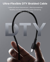 Load image into Gallery viewer, Aukey CB-DAC03 15W Circlet AC 1m DTY Braided Fast Charging Fast Data Transfer USB-A to USB-C Cable
