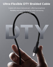 Load image into Gallery viewer, Aukey CB-DAC04 15W Circlet AC 1.8m DTY Braided Fast Charging Fast Data Transfer USB-A to USB-C Cable
