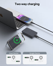 Load image into Gallery viewer, Aukey PB-MS05 MagFusion 6700mAh Qi2 Magnetic Wireless Charging Power Bank
