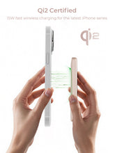 Load image into Gallery viewer, Aukey PB-MS07 MagFusion M Qi2 5000mAh Magnetic Wireless Power Bank
