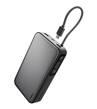 Load image into Gallery viewer, Aukey PB-Y48 Spark Sling 100W 20000mAh Compact Fast Charging Power Bank Built-in USB-C Cable
