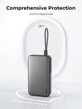 Load image into Gallery viewer, Aukey PB-Y48 Spark Sling 100W 20000mAh Compact Fast Charging Power Bank Built-in USB-C Cable
