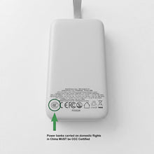 Load image into Gallery viewer, [3C | CCC Certified]Aukey PB-Y61 Spark Sling 30W 10000mAh Mini Portable Fast Charging Power Bank w Built-in Type C Cable
