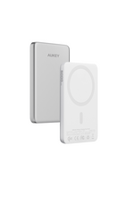Load image into Gallery viewer, Aukey PB-MS07 MagFusion M Qi2 5000mAh Magnetic Wireless Power Bank
