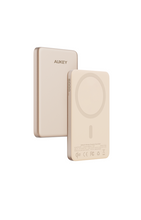 Load image into Gallery viewer, Aukey PB-MS07 MagFusion M Qi2 5000mAh Magnetic Wireless Power Bank
