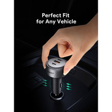 Load image into Gallery viewer, Aukey CC-P3 Pathfinder Mix 3 100W Fast Charging Car Charger
