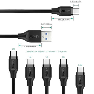 USB 3.0 to USB C | USB Cable | Aukey Singapore