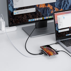 USB C Hub | Type C Hub | Wireless Charging USB-C Hub | Aukey Singapore