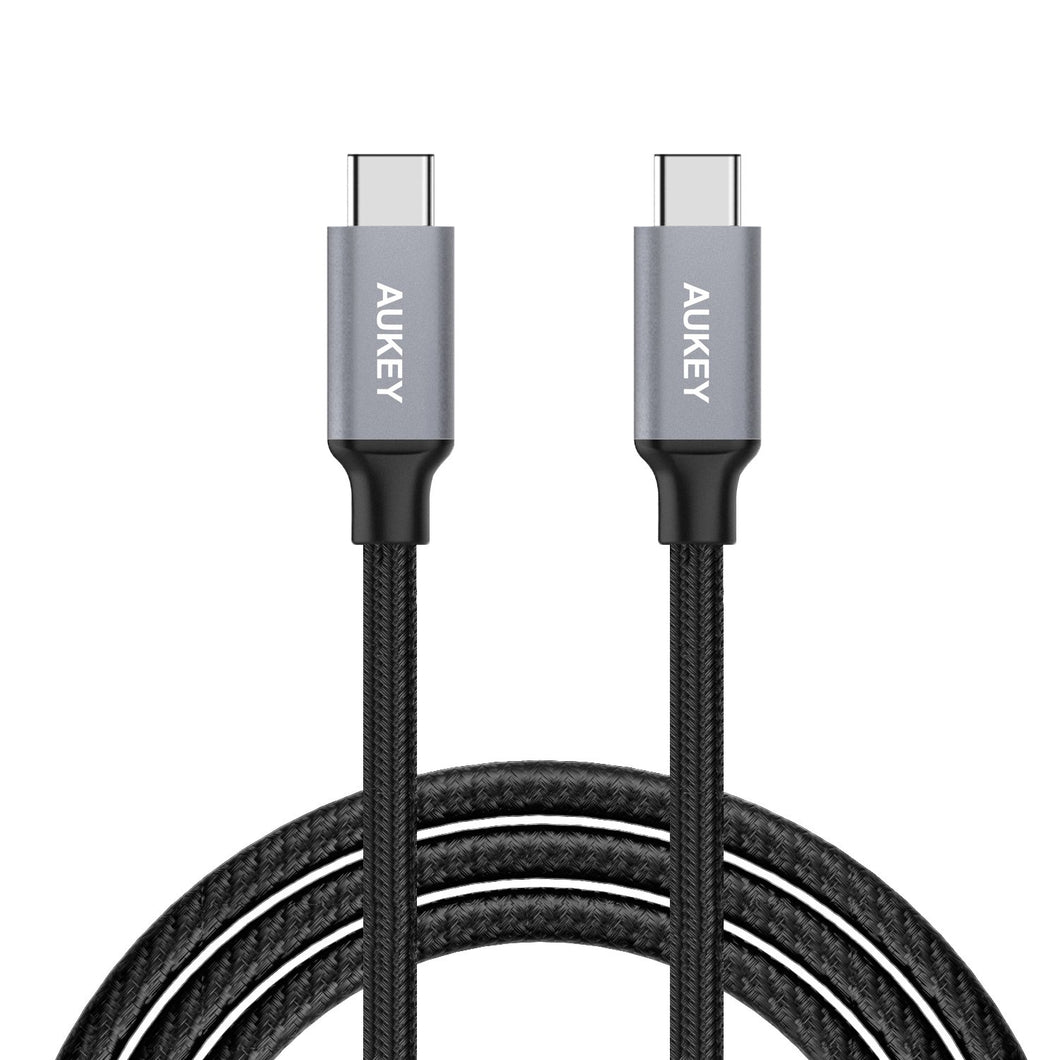 CB-CD5 Nylon Braided USB Type C to Type C Cable 1M