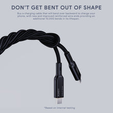 Load image into Gallery viewer, Aukey CB-MCC101/CB-MCC102 100W Nylon Braided USB C to C Cable with LCD Display (1/1.8m)
