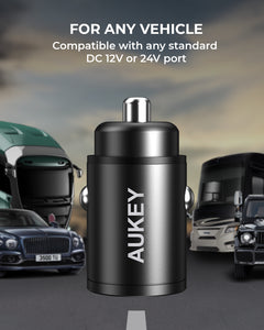CC-A3 30W PD Dual Port Fast Car Charger