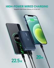 Load image into Gallery viewer, Aukey PB-WL01S 20W 10000mAH PD Wireless Charging w Kickstand Powerbank Portable Charger iPhone 12 Samsung Note S10
