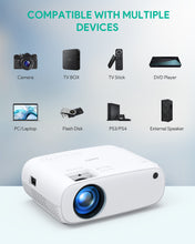 Load image into Gallery viewer, RD-860 Version 2 Wireless Wi-Fi Mini Projector with 1080p Resolution Support Smartphone Screen Sync
